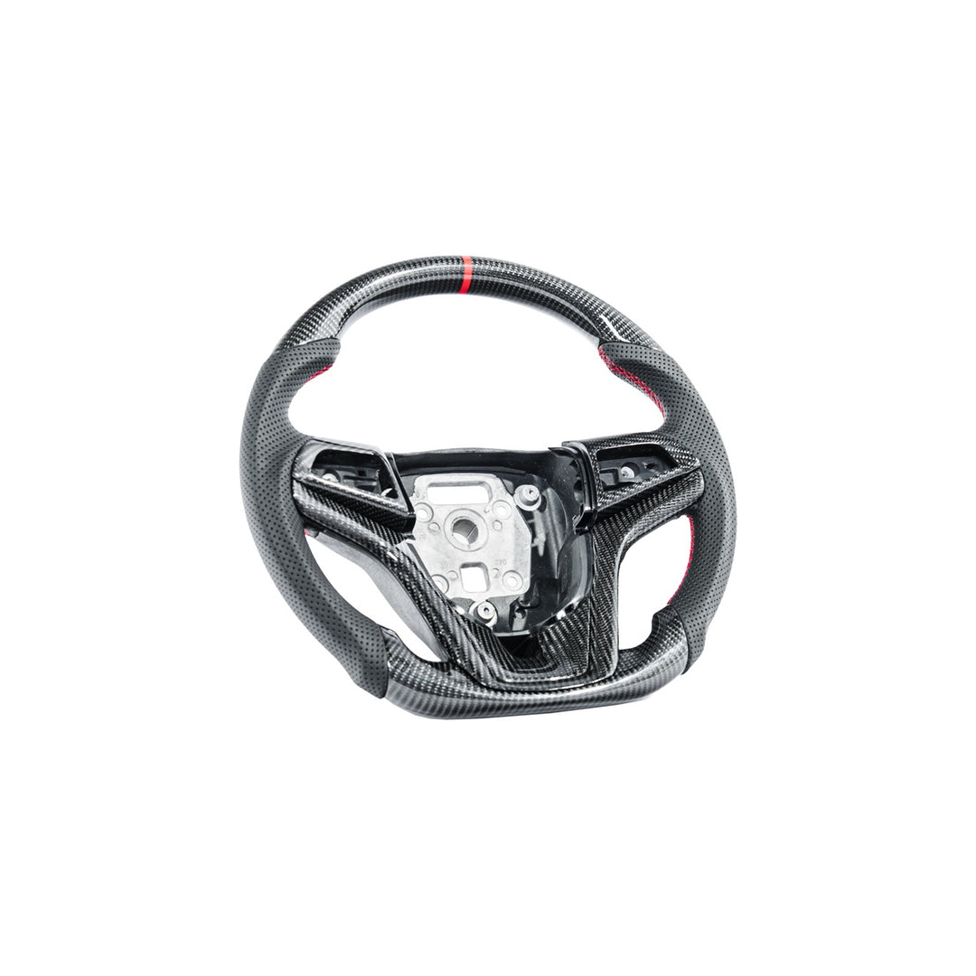 2012-2015 Chevrolet Camaro Carbon Fiber Replacement Steering Wheel With Button Cover ST-CA-1215-002