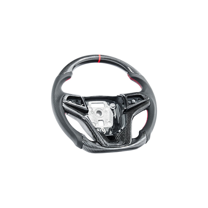 2012-2015 Chevrolet Camaro Carbon Fiber Replacement Steering Wheel With Button Cover ST-CA-1215-002