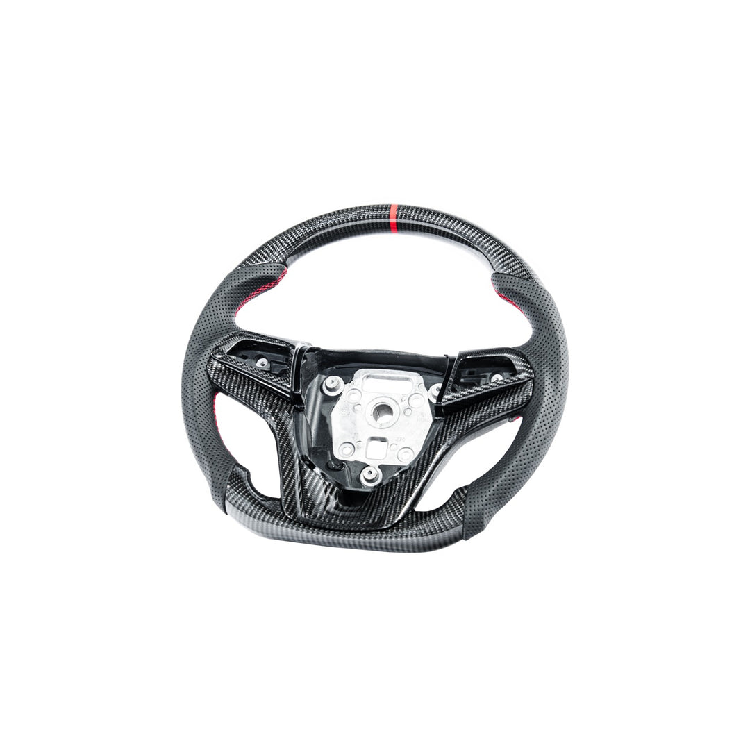 2012-2015 Chevrolet Camaro Carbon Fiber Replacement Steering Wheel With Button Cover ST-CA-1215-002