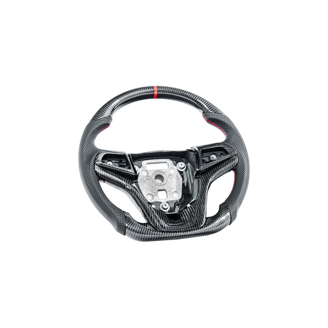 2012-2015 Chevrolet Camaro Carbon Fiber Replacement Steering Wheel With Button Cover ST-CA-1215-002
