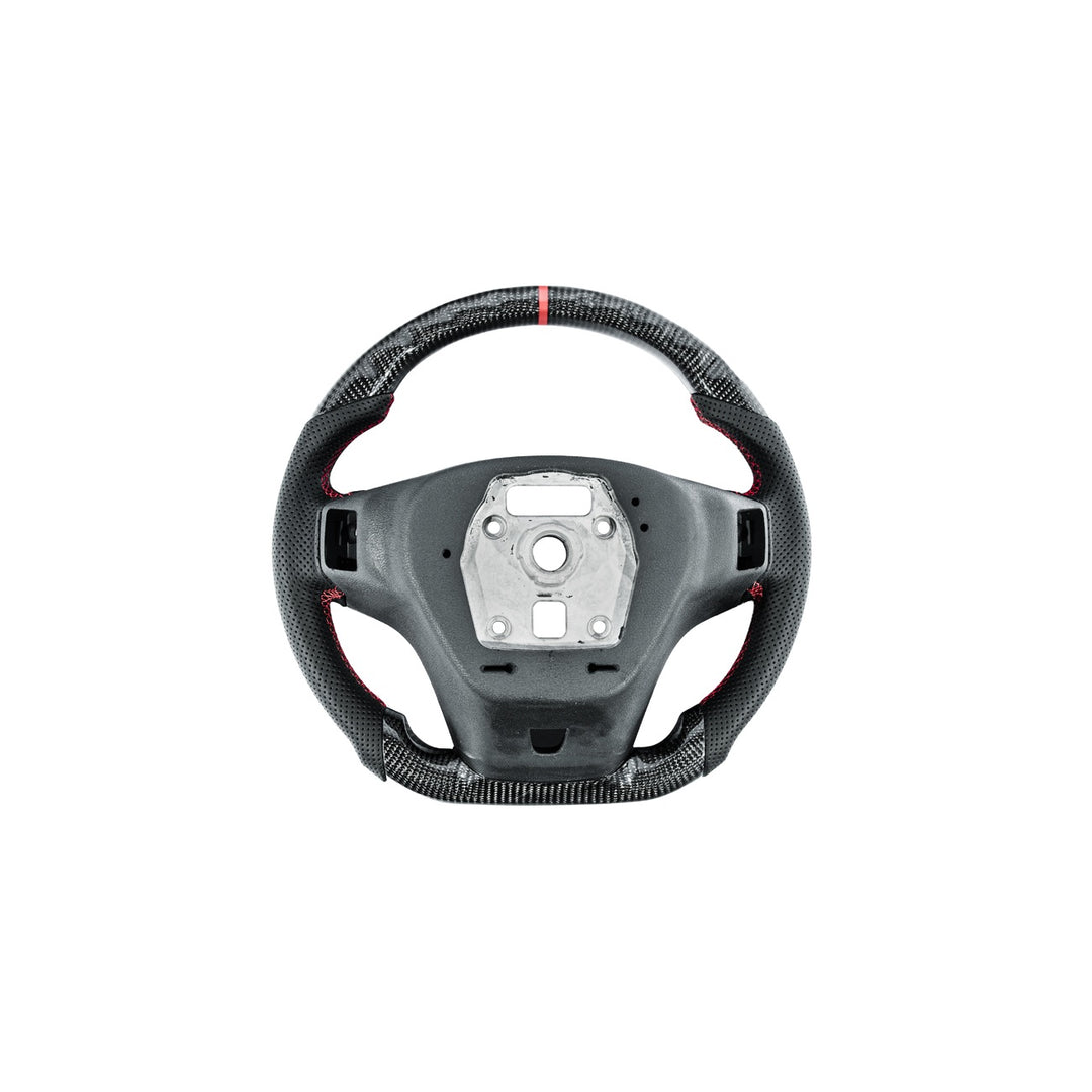 2012-2015 Chevrolet Camaro Carbon Fiber Replacement Steering Wheel With Button Cover ST-CA-1215-002