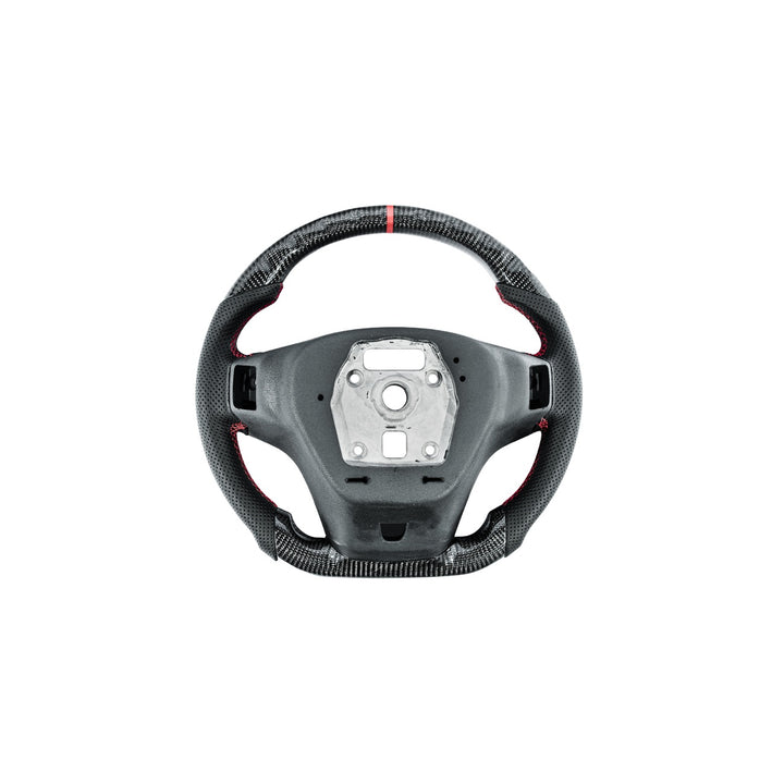 2012-2015 Chevrolet Camaro Carbon Fiber Replacement Steering Wheel With Button Cover ST-CA-1215-002