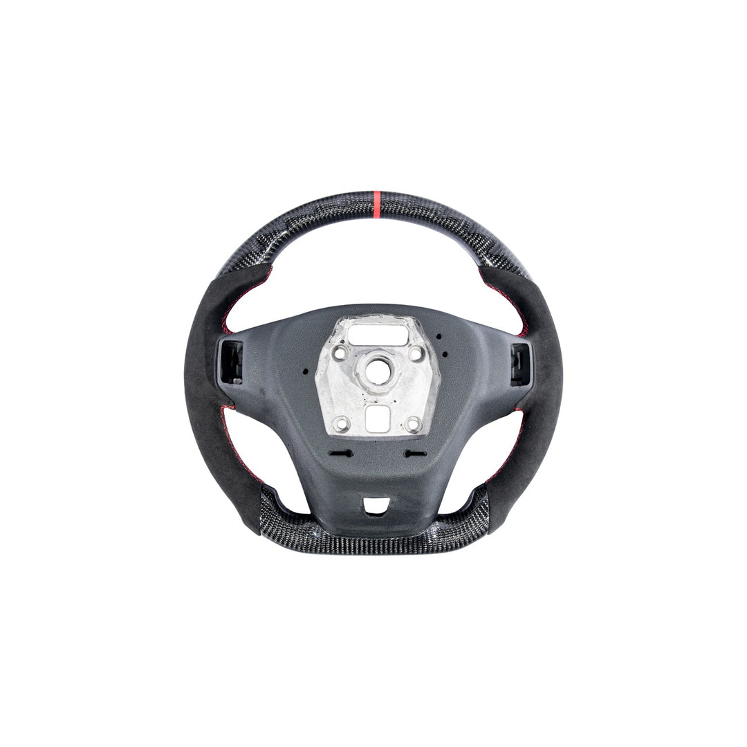 2012-2015 Chevrolet Camaro Carbon Fiber Replacement Steering Wheel Without Button Cover ST-CA-1215-003