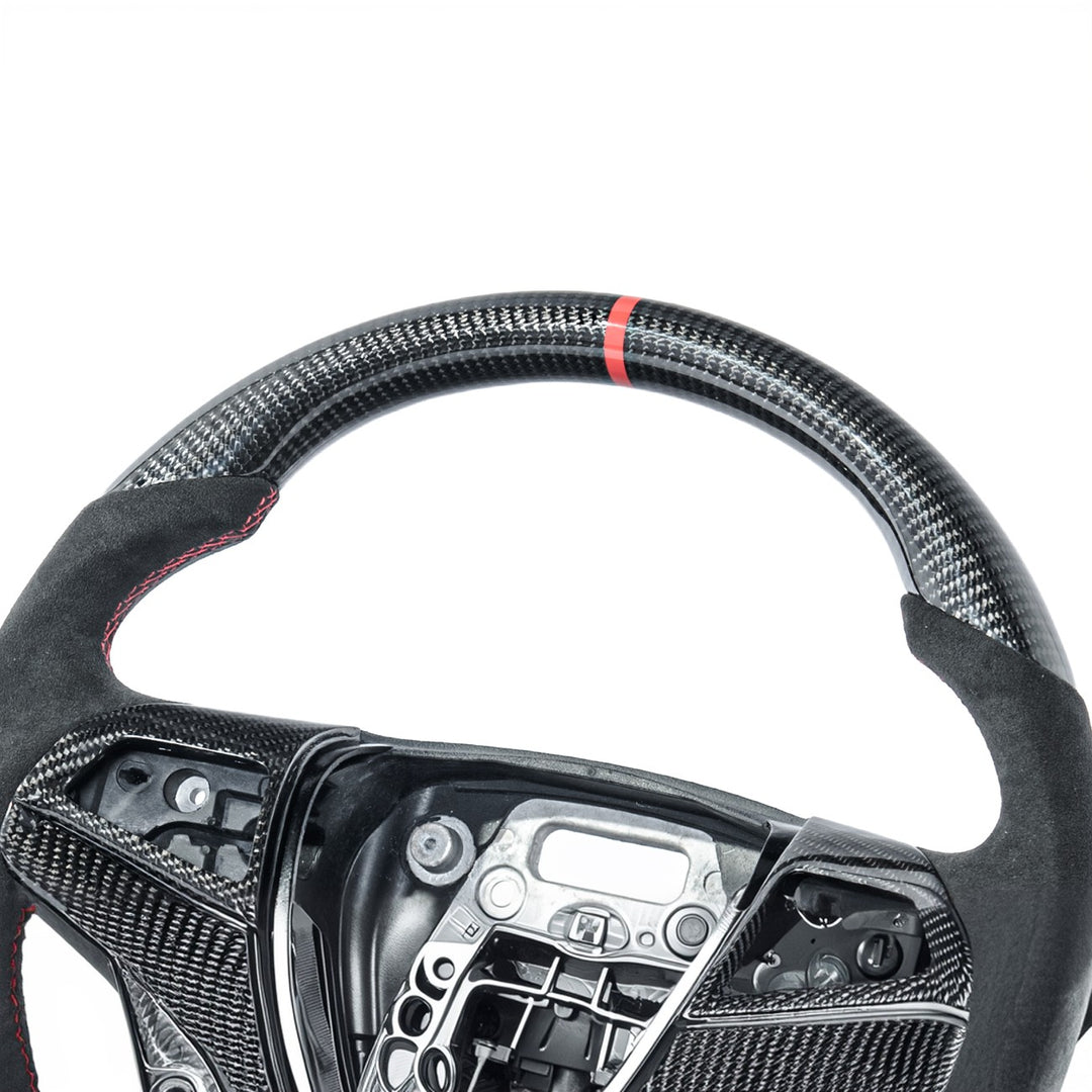 2012-2015 Chevrolet Camaro Carbon Fiber Replacement Steering Wheel With Button Cover ST-CA-1215-004