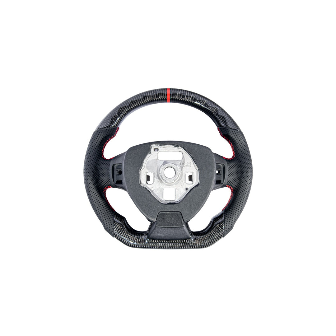 2016-2024 Chevrolet Camaro Carbon Fiber Replacement Steering Wheel With Button Cover ST-CAMARO-1624-002