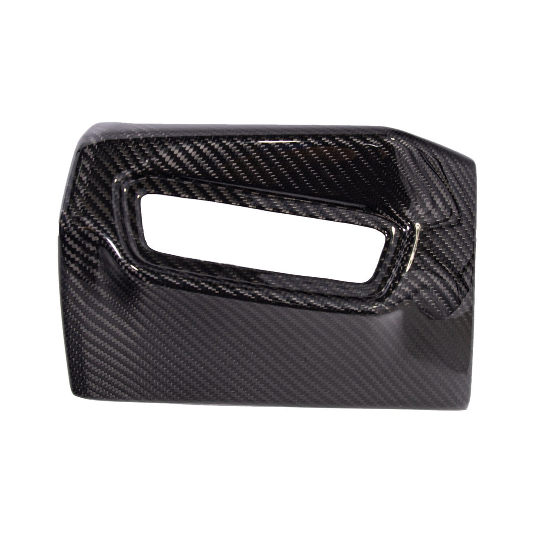 2020-Up Toyota Supra Carbon Fiber JDM Factory Style Headlight Switch Cover TC-635-BKCF
