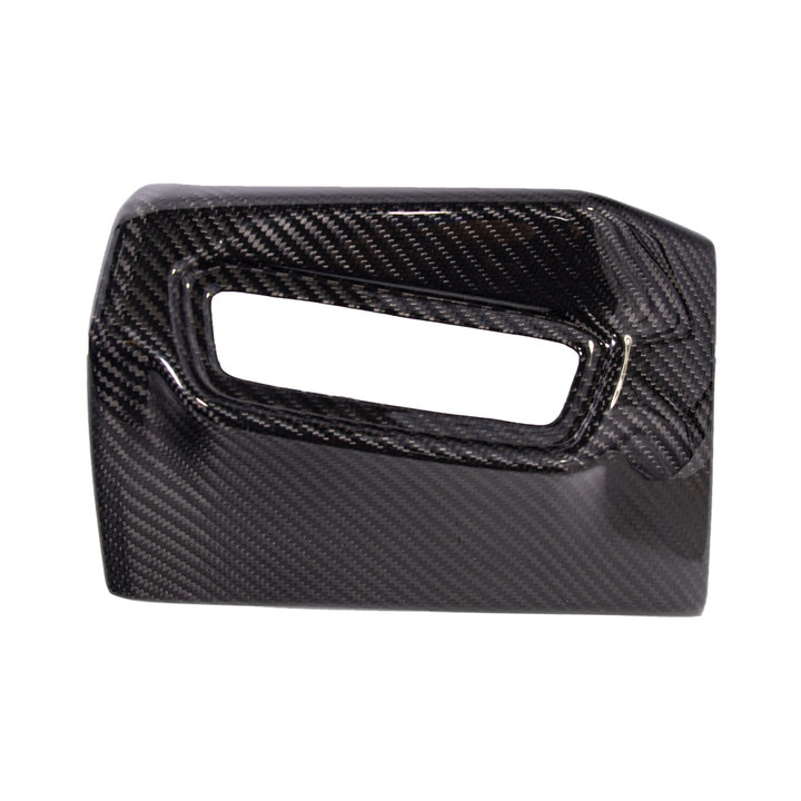 2020-Up Toyota Supra Carbon Fiber JDM Factory Style Headlight Switch Cover TC-635-BKCF