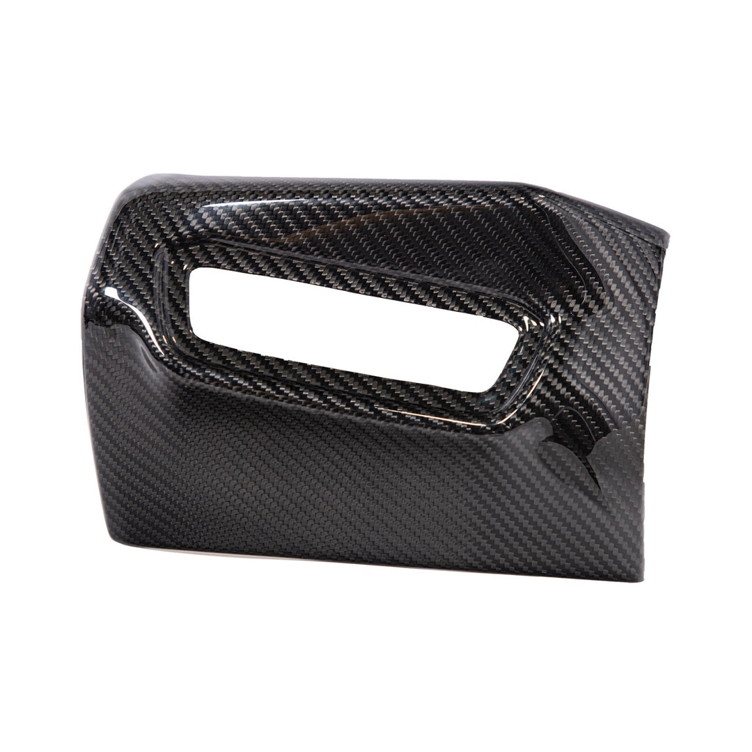 2020-Up Toyota Supra Carbon Fiber JDM Factory Style Headlight Switch Cover TC-635-BKCF