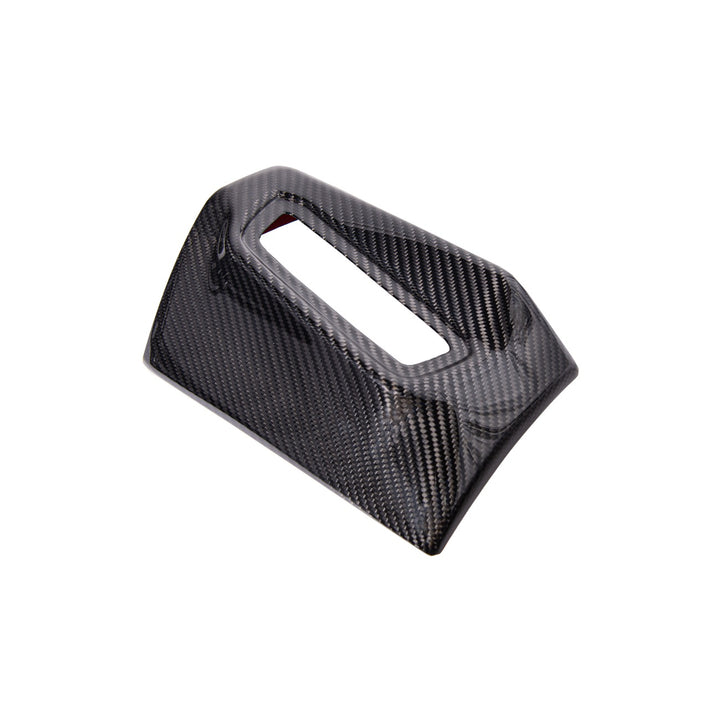 2020-Up Toyota Supra Carbon Fiber JDM Factory Style Headlight Switch Cover TC-635-BKCF