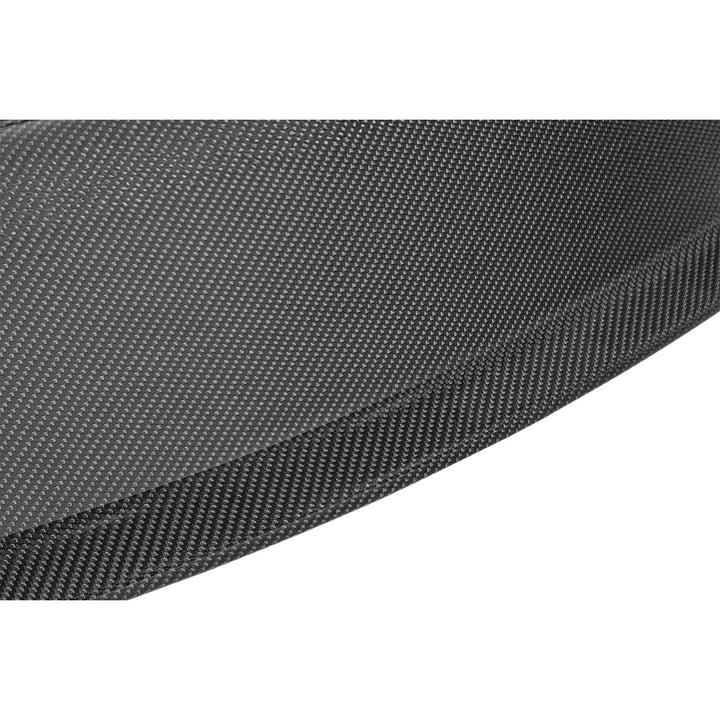 2015-2017 Ford Mustang Carbon Fiber Factory Style Rear Trunk Deck Lid Applique Panel Cover Overlay Carbon Fiber TRUNK-1502-BKCF