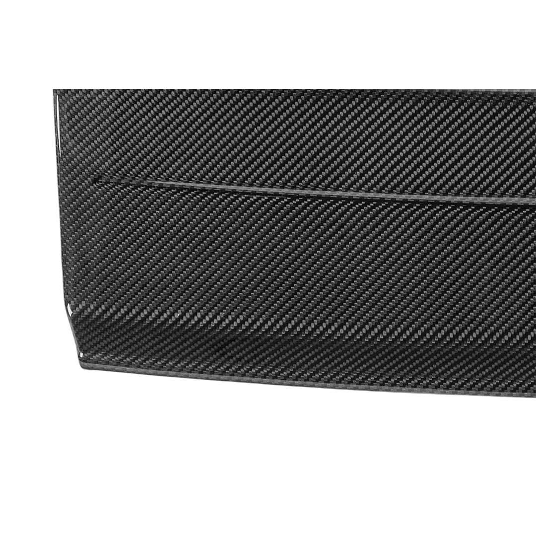 2018-2023 Ford Mustang Carbon Fiber Factory Style Rear Trunk Deck Lid Applique Panel Cover Carbon Fiber TRUNK-1503-BKCF