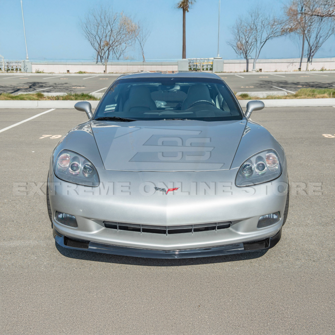 Corvette C6 Base Model ZR1 Conversion Front Splitter Lip