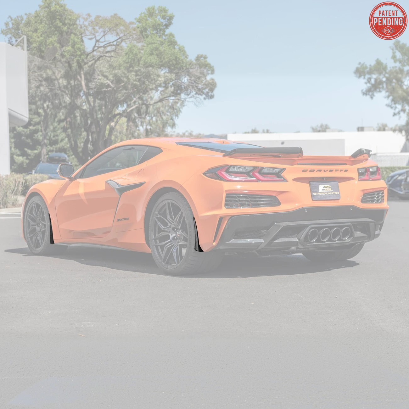 Corvette C8 Z06 / E-Ray XL Extended Splash Guard
