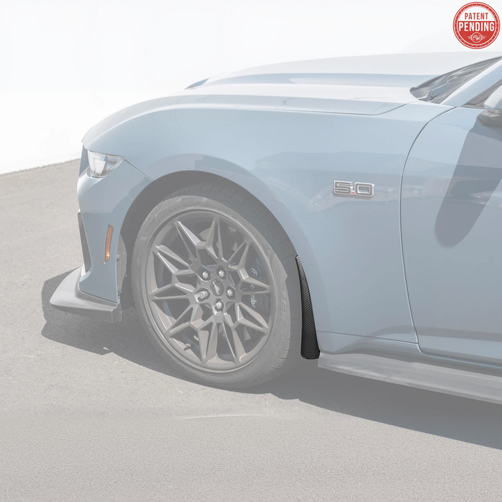 2024+ Ford Mustang Dry Carbon Fiber Mud Flap