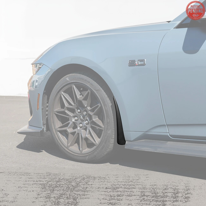 2024+ Ford Mustang Dry Carbon Fiber Mud Flap