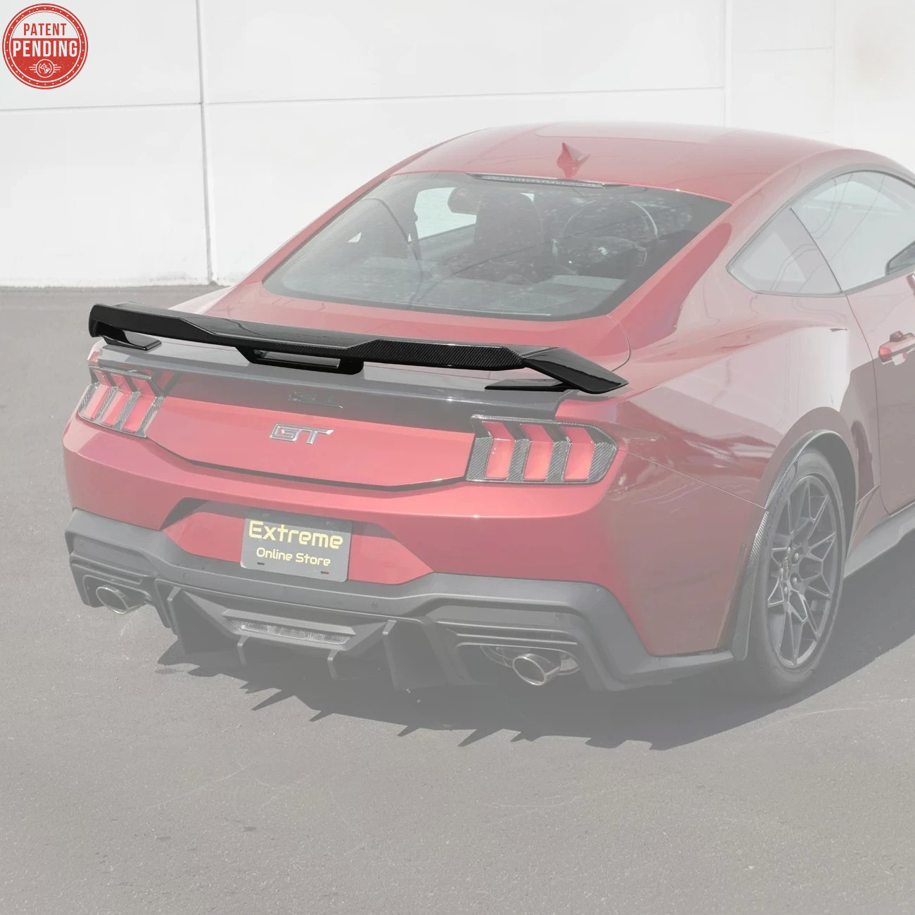 2024-Up Ford Mustang Rear Wing Wickerbill Spoiler