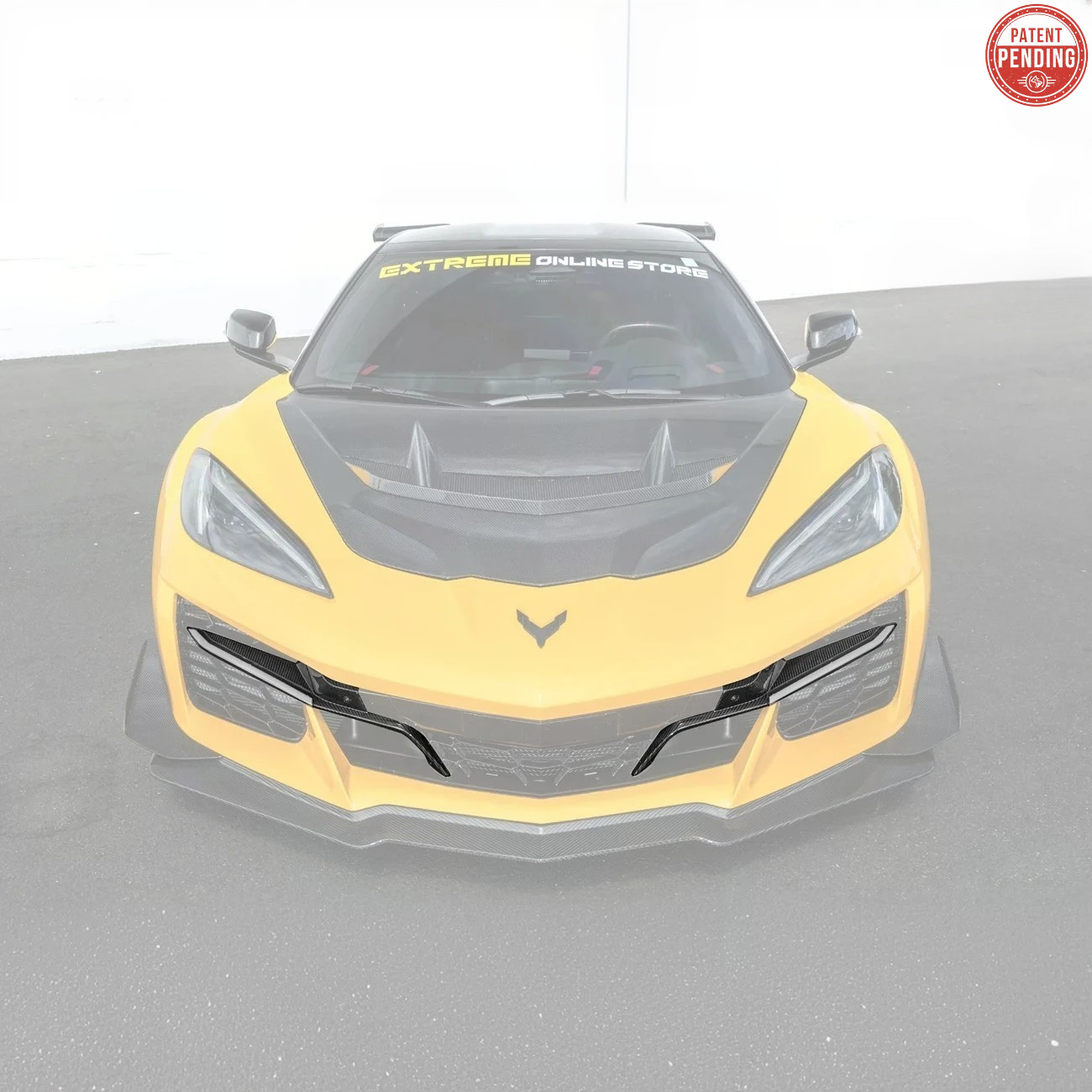 Corvette C8 Z06 Models | CARBON FIBER Sequential LED DRL Light Bar Bezel Insert
