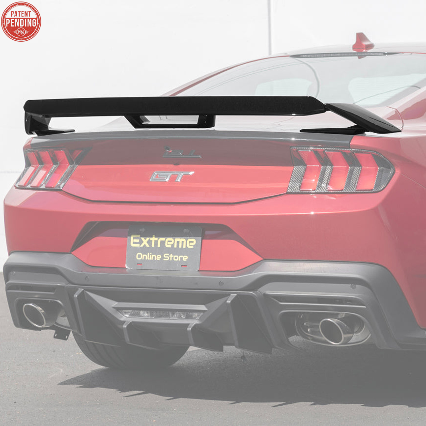 2024-Up Ford Mustang Rear Trunk Wing Wickerbill Spoiler