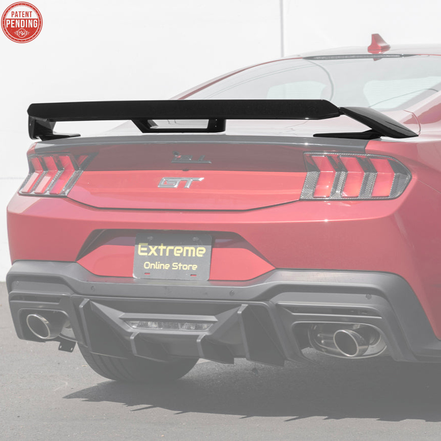 2024-Up Ford Mustang Rear Trunk Wing Wickerbill Spoiler