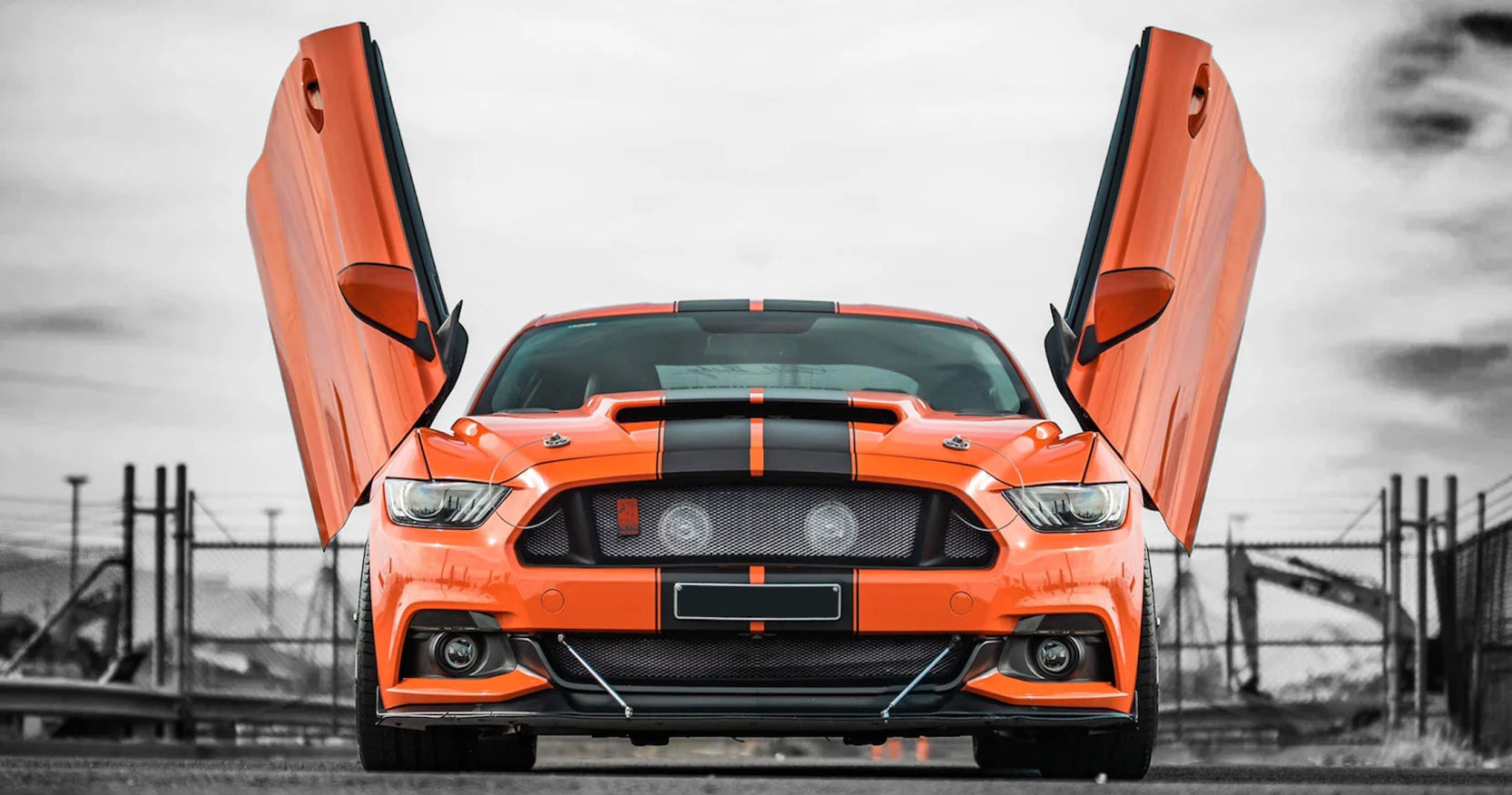 2015-21 Ford Mustang Vertical Lambo Door - Extreme Online Store