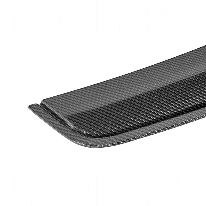 2021-Up Ford F-150 Carbon Fiber Raptor R Style Front Hood Vent Side Trim Bezel Replacements Carbon Fiber VENT-1077-BKCF
