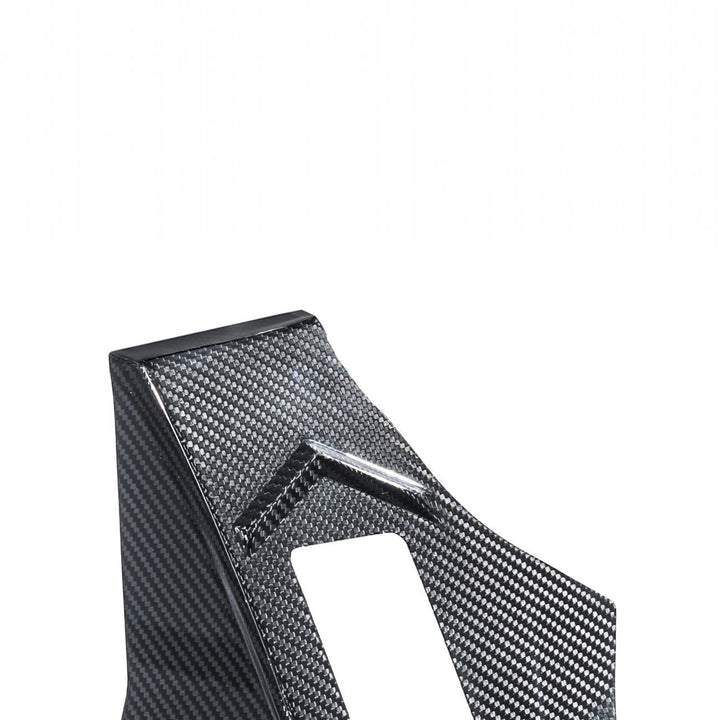 Corvette C8 Dry Carbon Fiber Rear Hatch Hinge Pillar Trim Cover Overlays Carbon Fiber VENT-1340-BKCF