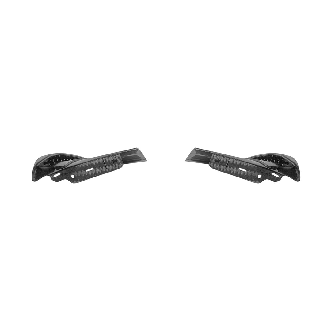 Corvette C8 Dry Carbon Fiber Side Air Intake Door Garnish Lower Trim Carbon Fiber VENT-1368-BKCF