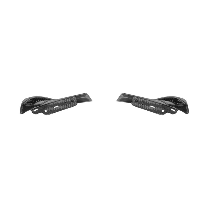 Corvette C8 Dry Carbon Fiber Side Air Intake Door Garnish Lower Trim Carbon Fiber VENT-1368-BKCF