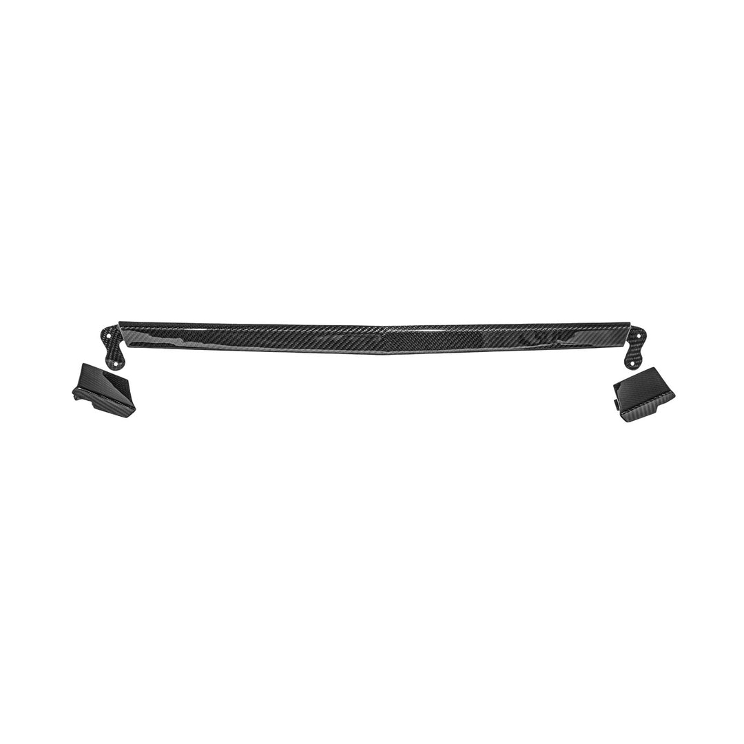 Corvette C8 Carbon Fiber Front Grille Tow Cover Kit Carbon Fiber VENT-1383-BKCF