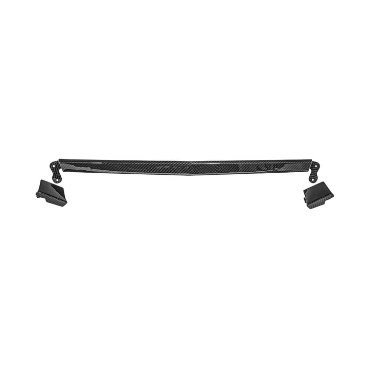Corvette C8 Carbon Fiber Front Grille Tow Cover Kit Carbon Fiber VENT-1383-BKCF
