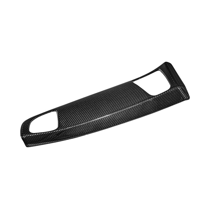 Corvette C7 Dry Carbon Fiber Passenger Side Dash Air Duct Vent Panel Cover Glossy 3K Twill Weave Carbon Fiber VENT-1398-BKCF