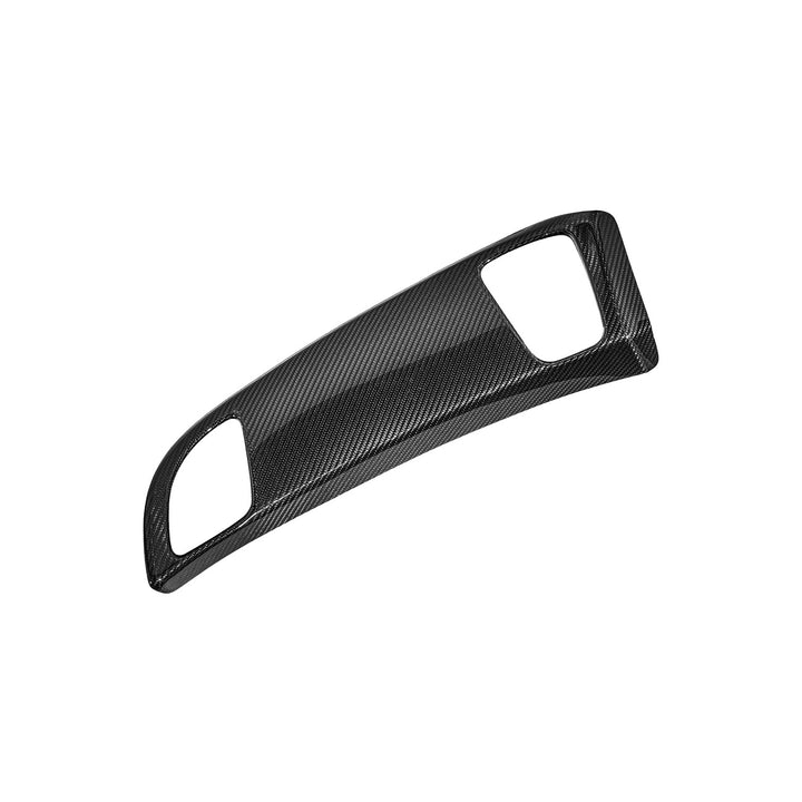 Corvette C7 Dry Carbon Fiber Passenger Side Dash Air Duct Vent Panel Cover Glossy 3K Twill Weave Carbon Fiber VENT-1398-BKCF