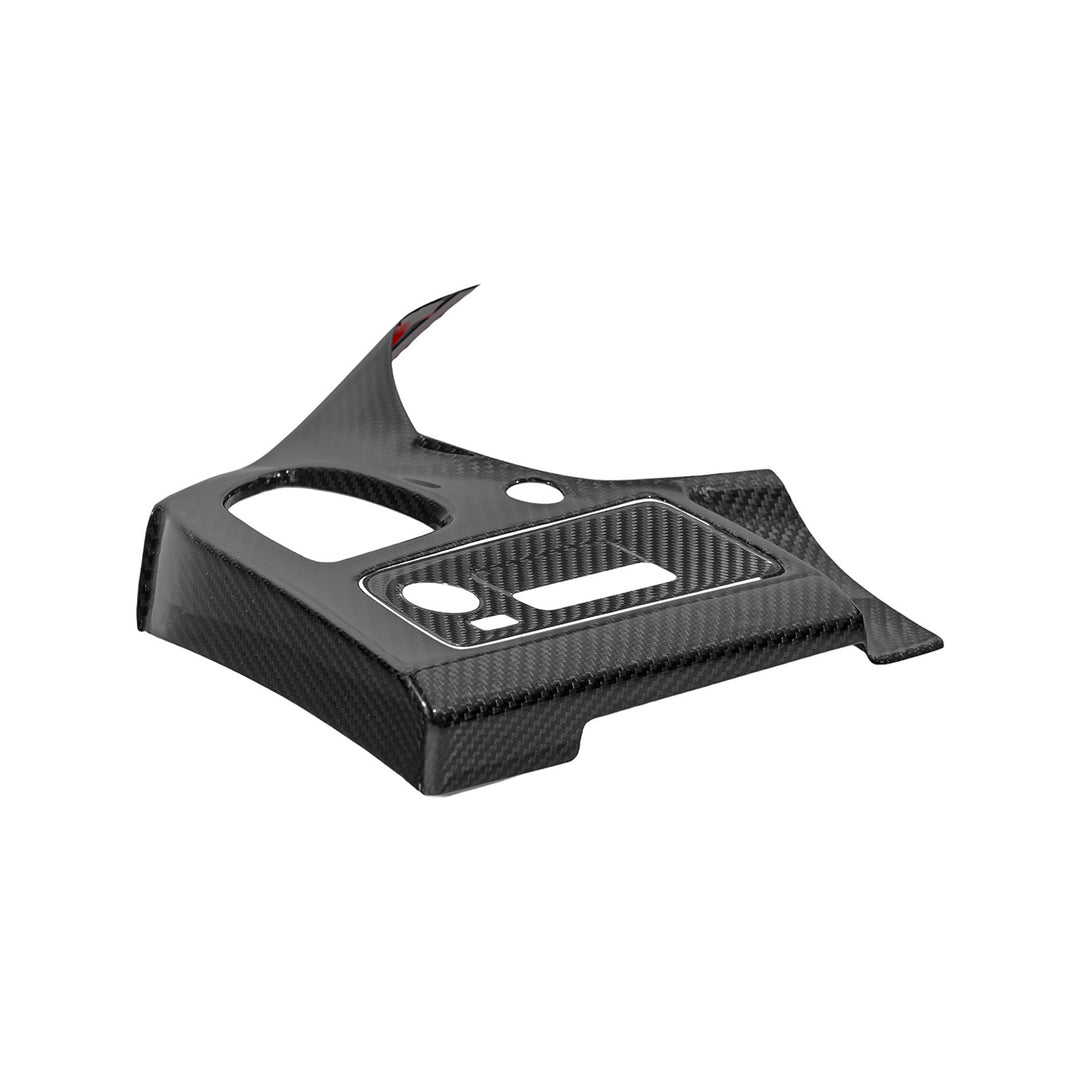 Corvette C7 Dry Carbon Fiber Driver Instrument Panel Trim Cover Glossy 3K Twill Weave Carbon Fiber VENT-1399-BKCF