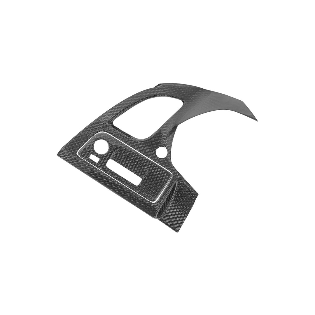 Corvette C7 Dry Carbon Fiber Driver Instrument Panel Trim Cover Glossy 3K Twill Weave Carbon Fiber VENT-1399-BKCF