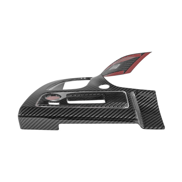 Corvette C7 Dry Carbon Fiber Driver Instrument Panel Trim Cover Glossy 3K Twill Weave Carbon Fiber VENT-1399-BKCF