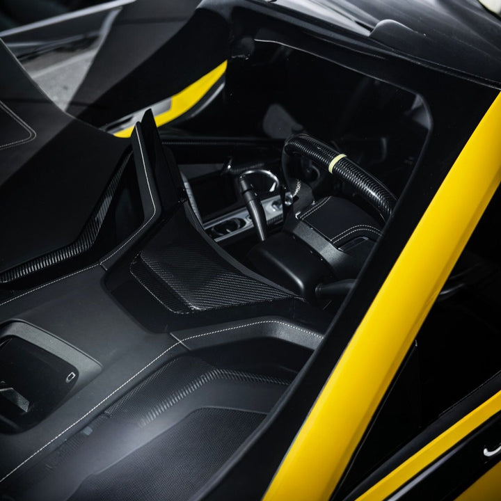 Corvette C8 Carbon Fiber Factory Style Replacement Upper Dashboard Instrument Panel Carbon Fiber VENT-1419-BKCF