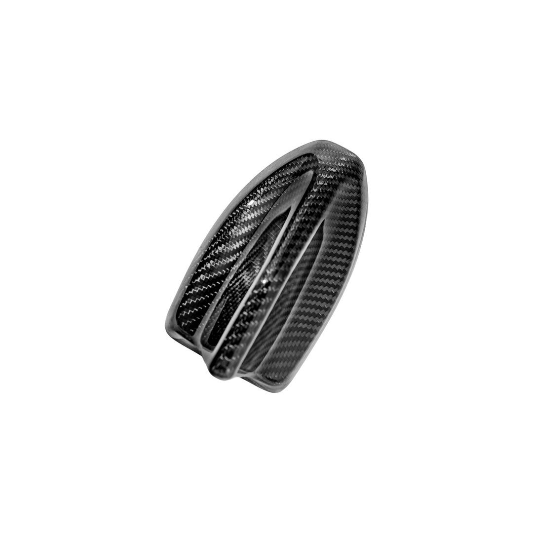2024-Up Ford Mustang Carbon Fiber Shark Fin Roof Top Antenna Cover Carbon Fiber VENT-1460-BKCF