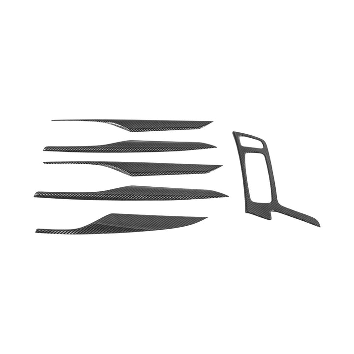 2020-Up Cadillac CT5 Dry Carbon Fiber Interior Trim Cover Set Carbon Fiber VENT-1496-BKCF