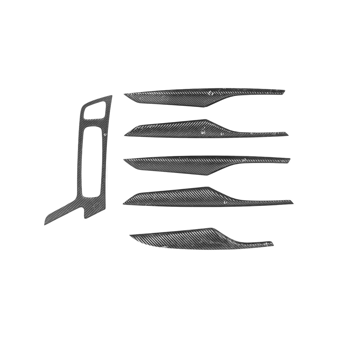 2020-Up Cadillac CT5 Dry Carbon Fiber Interior Trim Cover Set Carbon Fiber VENT-1496-BKCF