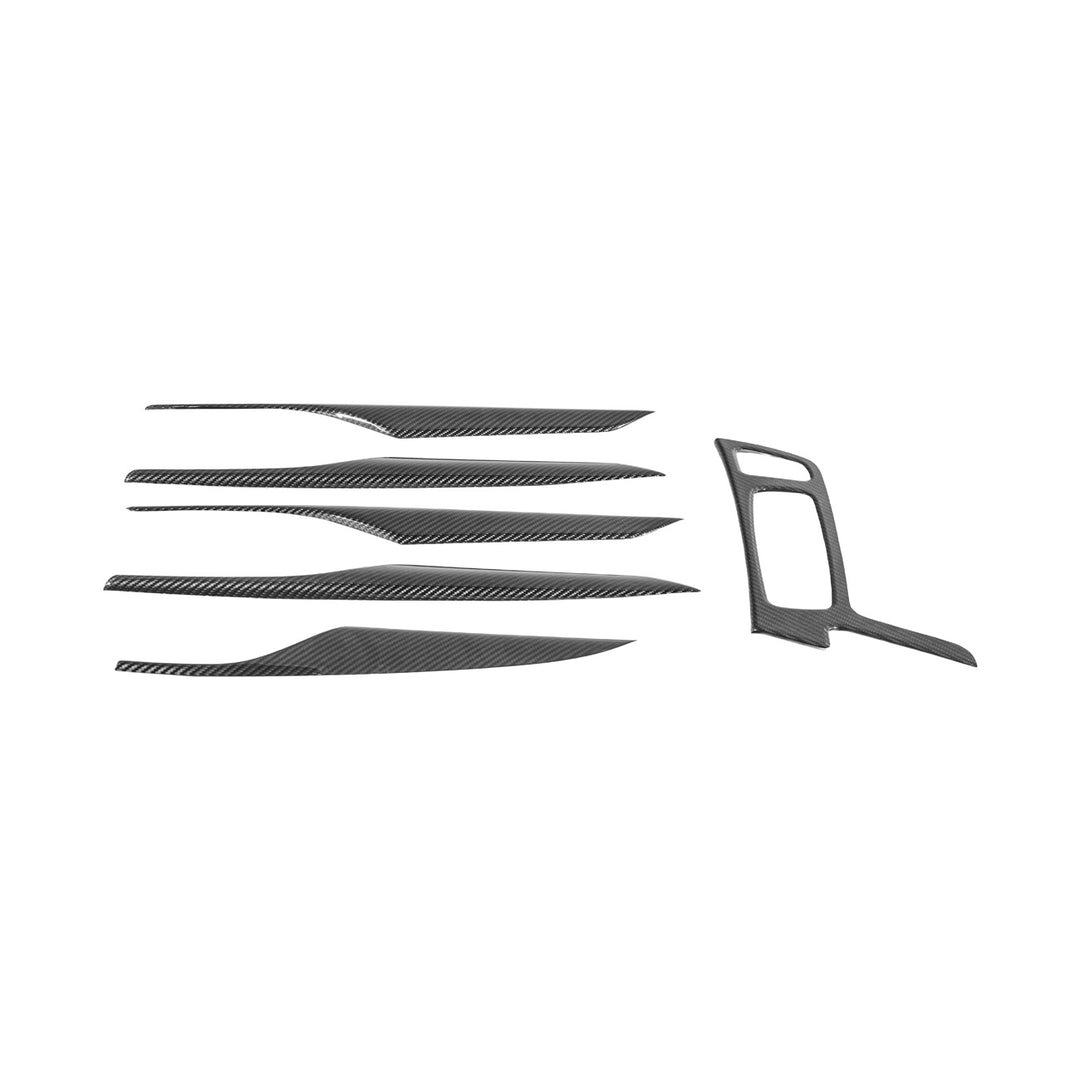 2020-Up Cadillac CT5 Dry Carbon Fiber Interior Trim Cover Set Carbon Fiber VENT-1496-BKCF