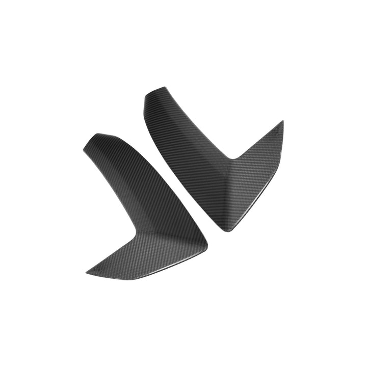 Corvette C8 Carbon Fiber GM Factory Style Replacement Side Door Scoops Carbon Fiber VENT-504-BKCF