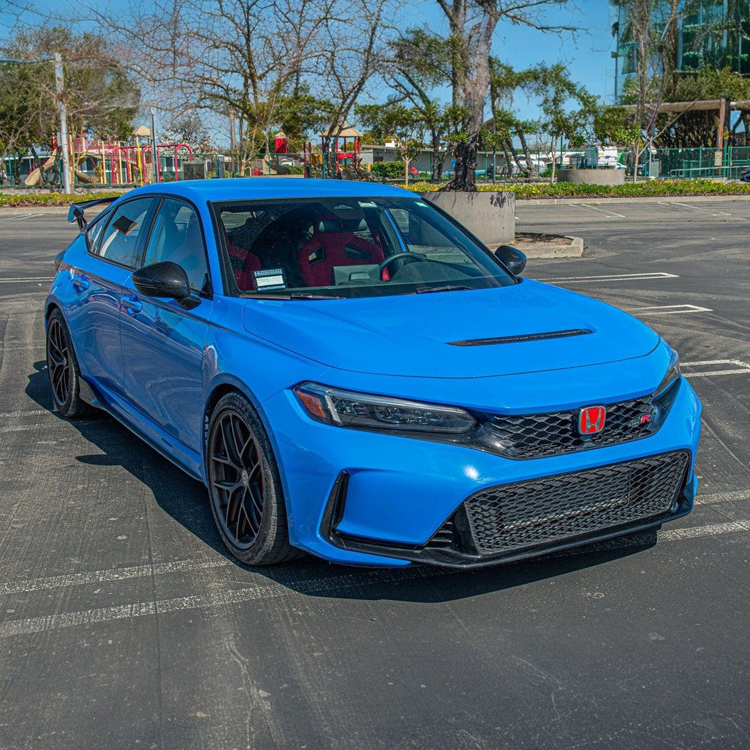 2023-Up Honda Civic Carbon Fiber JDM Factory Style Front Hood Vent Cover Carbon Fiber VENT-596-BKCF