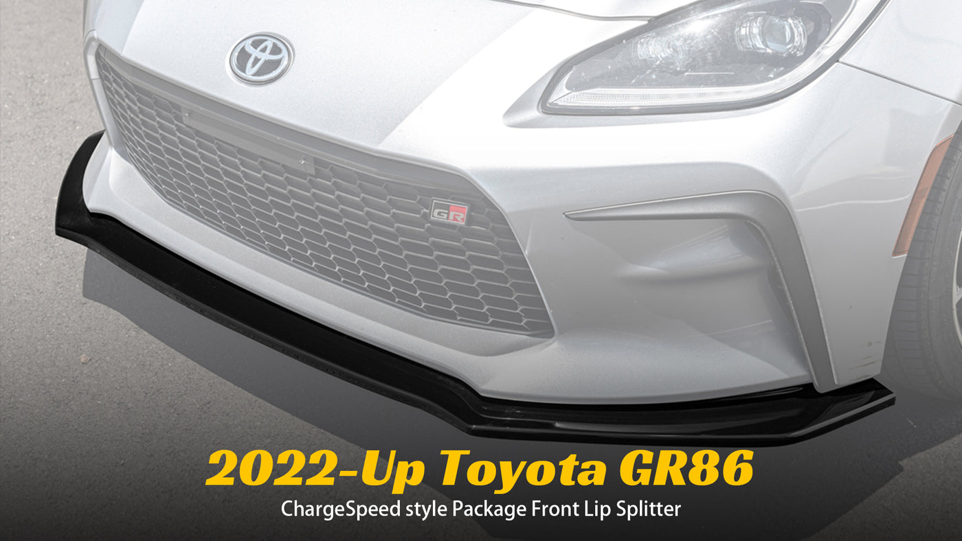 2022-Up Toyota GR86 CS Package Front Lip Splitter