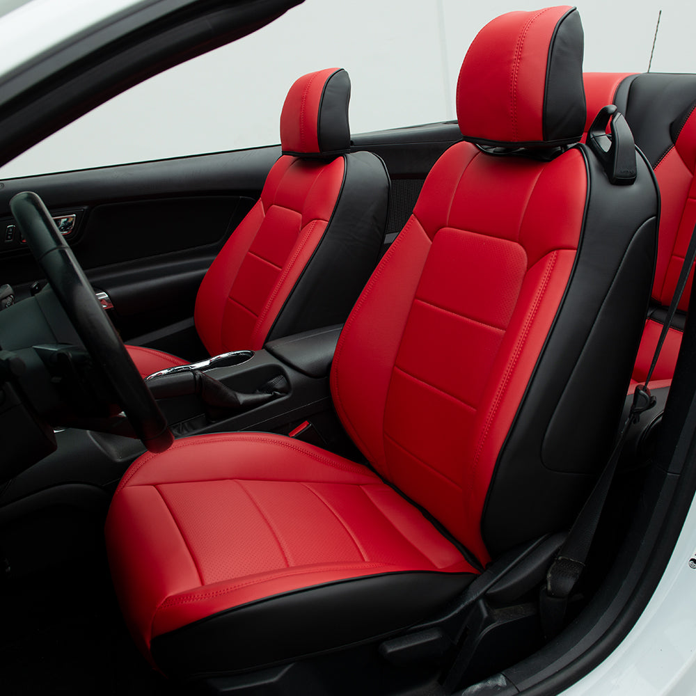 2015 Up Ford Mustang Convertible Custom Seat Covers