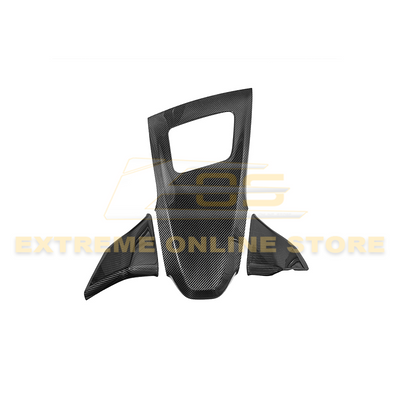Chevrolet Corvette C8 Carbon Fiber Upper Dash Instrument Panel Full Cover Kit