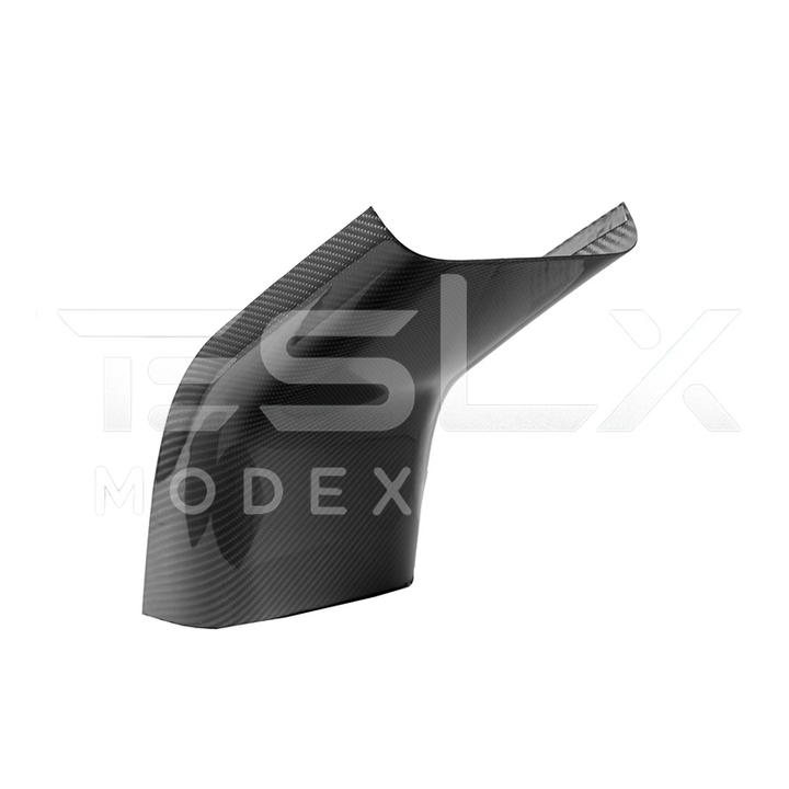 2020-23 Tesla Model 3 &amp; 20-24 Y Carbon Fiber Interior Rear Anti-Kick Plate Cover