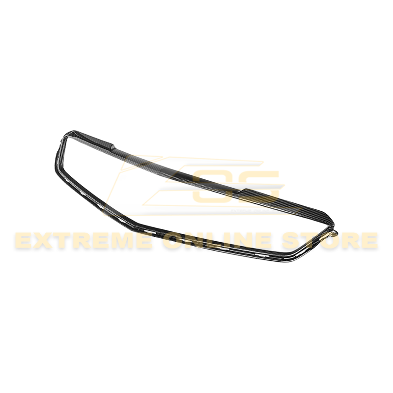 2016-19 Cadillac ATS-V DRY Carbon Fiber Front Grille Trim Insert ...
