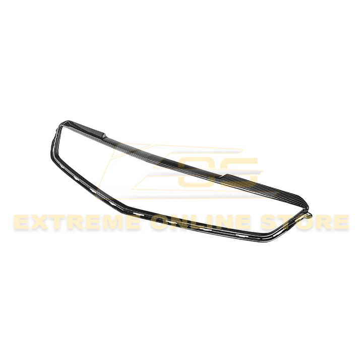 2016-19 Cadillac ATS-V DRY Carbon Fiber Front Grille Trim Insert