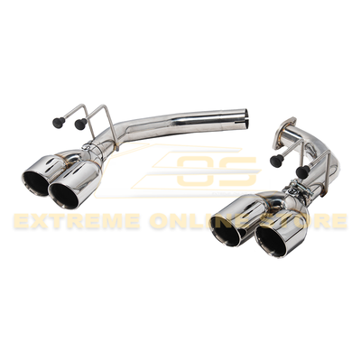 2021-Up Acura TLX Stainless Steel Muffler Delete Quad Tips Axle Back Exhaust