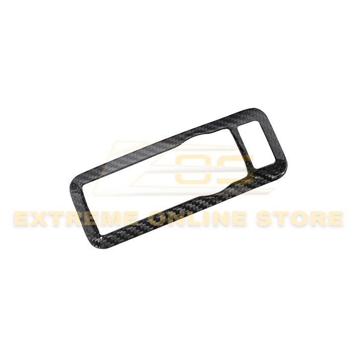 2021-Up Mustang Mach-E DRY CARBON FIBER Head Light Control Panel Trim